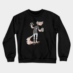 Satanic Leaf Tailed Gecko Crewneck Sweatshirt